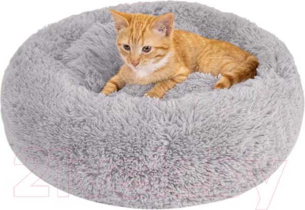 Изображение товара Лежанка для животных ZooM Cloud №2 / 98052 (серый)