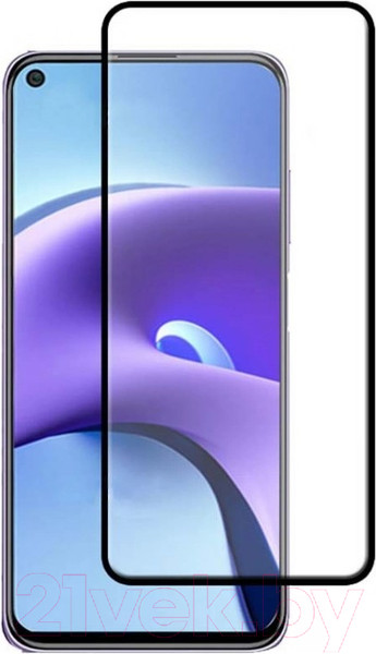 Изображение товара Защитное стекло для телефона Case 3D для Redmi Note 9T (черный глянец)