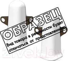 Изображение товара Уголок для плинтуса Ideal Деконика 007 Черный (7см, 2шт, наружный, флоупак)