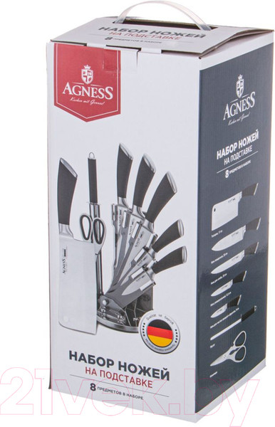 Изображение товара Набор ножей Agness 911-499