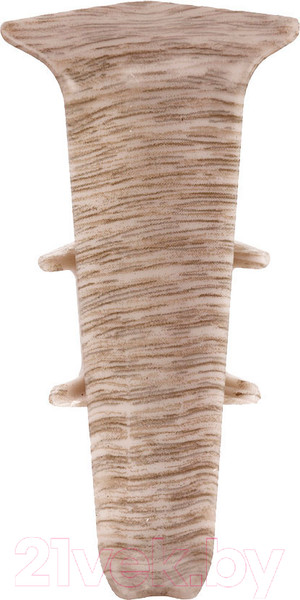 Изображение товара Уголок для плинтуса Ideal Деконика 215 Дуб снежный (7см, 2шт, внутренний, флоупак)