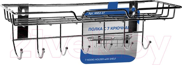 Изображение товара Полка для ванной Мультидом AN52-27