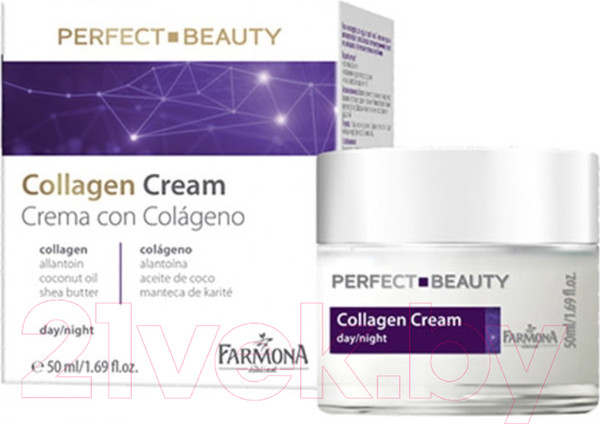 Изображение товара Крем для лица Farmona Perfect Beauty Коллагеновый омолаживающий (50мл)