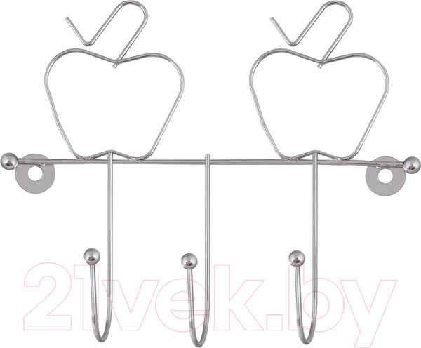 Изображение товара Крючок для ванной Мультидом Яблоко / AN52-65