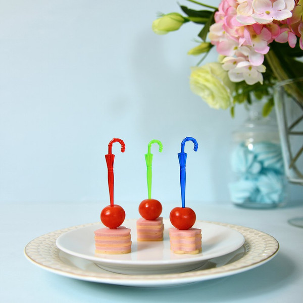 Изображение товара Набор формочек для канапе Мультидом Зонтики / МТ76-71 (20шт)