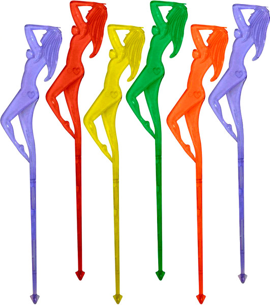 Изображение товара Набор палочек для коктейля Мультидом Нимфа / МГ76-100 (6шт)