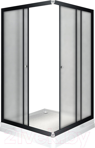 Изображение товара Душевой уголок Radomir 90x110 L / 1-03-6-1-0-1221 (матовое стекло)