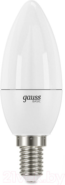 Изображение товара Лампа Gauss Basic E14 7W 3000K / 10301172