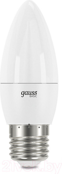 Изображение товара Лампа Gauss Basic E27 7W 3000K / 10302172