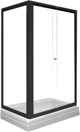 Изображение товара Душевой уголок Radomir Верчелли R / 1-03-6-2-0-0120 (прозрачное стекло)