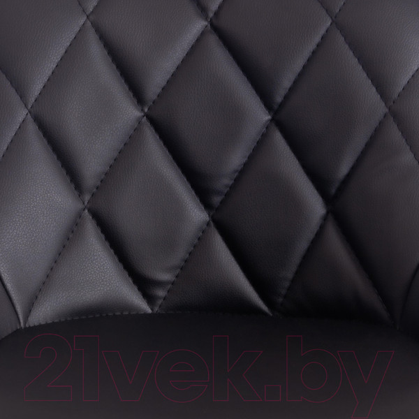 Изображение товара Стул барный Tetchair Messy (металл/экокожа, черный/белый/хром)