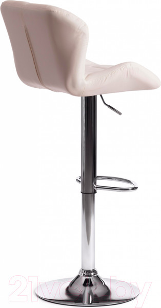 Изображение товара Стул барный Tetchair Biaggio (металл/экокожа, белый/хром)