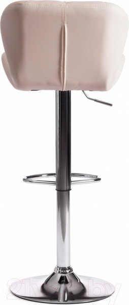 Изображение товара Стул барный Tetchair Biaggio (металл/экокожа, белый/хром)