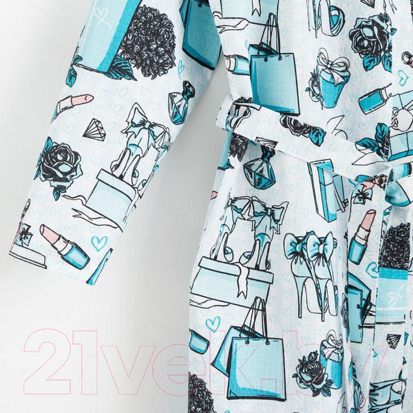 Изображение товара Халат Этель Mint Mood / 5928236 (р.46-48)