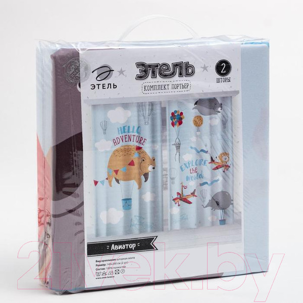Изображение товара Комплект штор Этель Авиатор 5525112 (145x260)