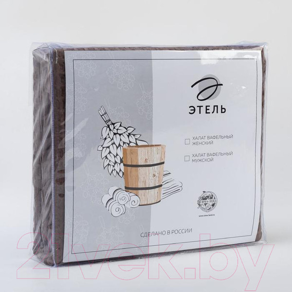 Изображение товара Халат Этель Boho / 6243558 (р.46-48, мокко)