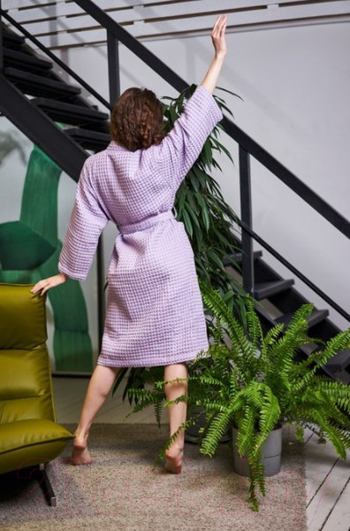 Изображение товара Халат Этель Boho / 6243564 (р.54-56, сиреневый)