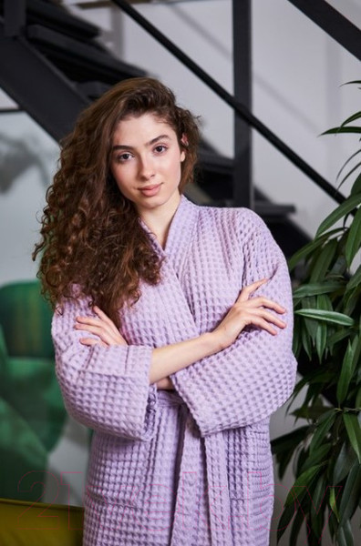 Изображение товара Халат Этель Boho / 6243564 (р.54-56, сиреневый)