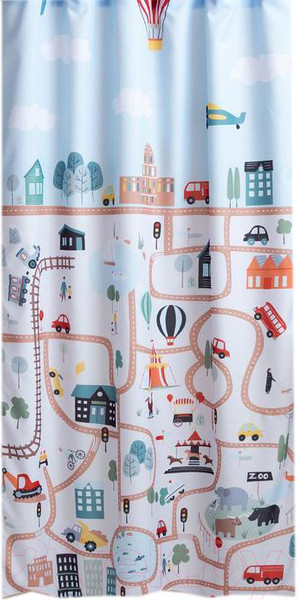 Изображение товара Комплект штор Этель Город 5525113 (145x260)