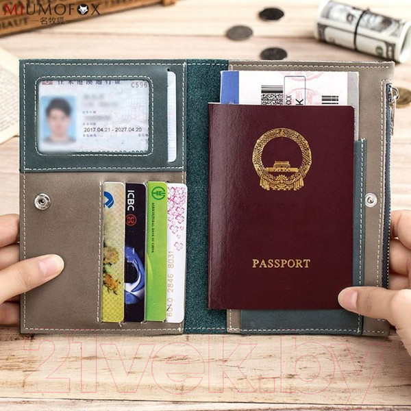 Изображение товара Обложка на паспорт Ezcase Nyx / K4.1 (голубой)