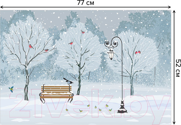 Изображение товара Коврик для ванной JoyArty Птицы ждут кормильца / bath_17624