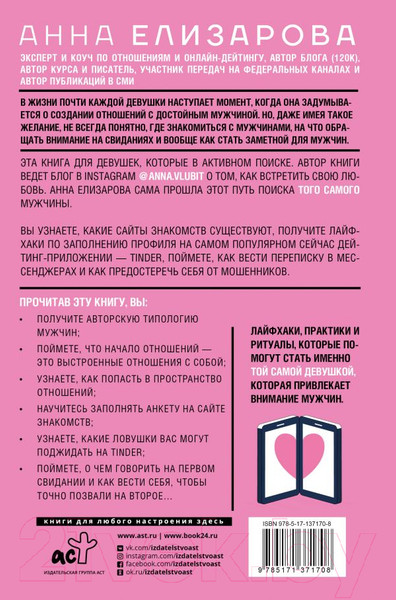 Изображение товара Книга АСТ Мужчины и места их обитания (Елизарова А.)