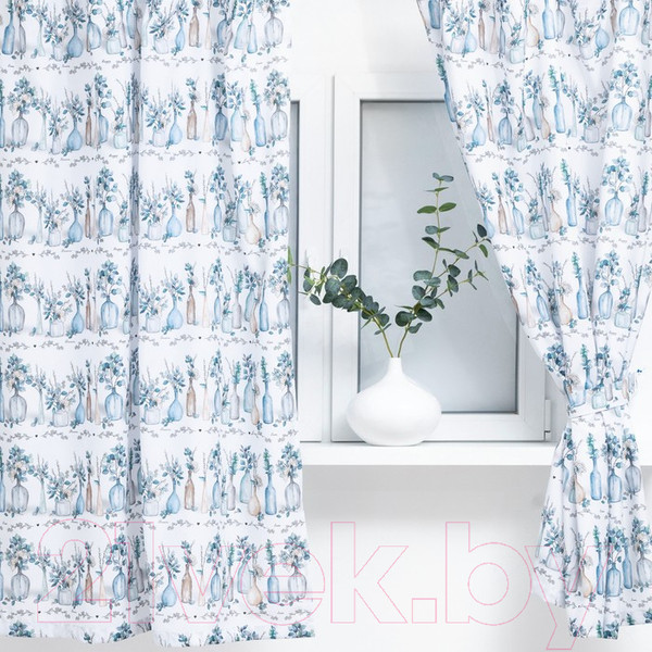 Изображение товара Комплект штор Этель Flower Mood 7183002 (145x180)