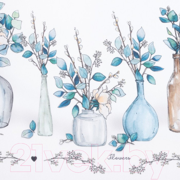 Изображение товара Комплект штор Этель Flower Mood 7183002 (145x180)