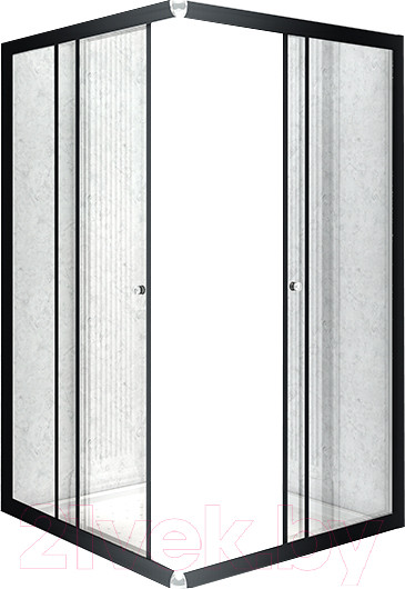 Изображение товара Душевой уголок Radomir Дрим 90x110 / 1-09-6-0-0-1220 (прозрачное стекло)