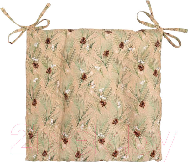 Изображение товара Подушка на стул Этель Spruce Branches / 7321855