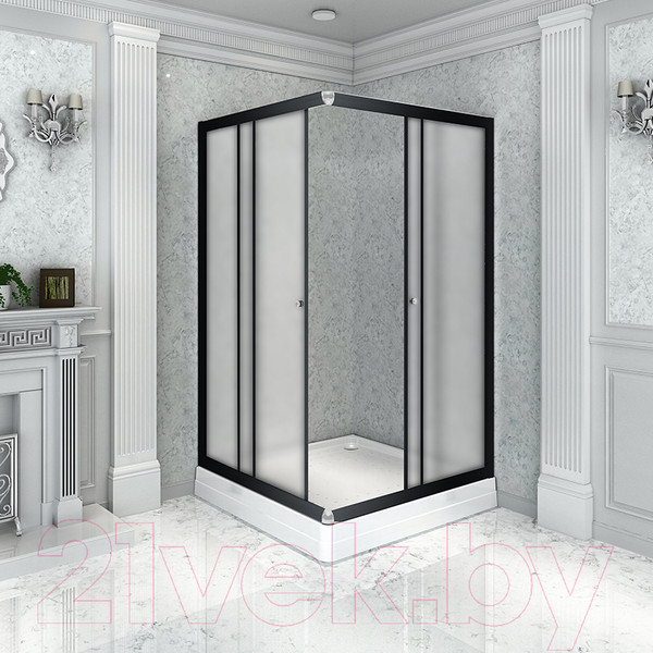 Изображение товара Душевой уголок Radomir Дрим 100x110 / 1-09-6-0-0-1231 (матовое стекло)