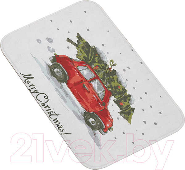 Изображение товара Коврик для ванной JoyArty Елка спешит праздновать / bath_20069