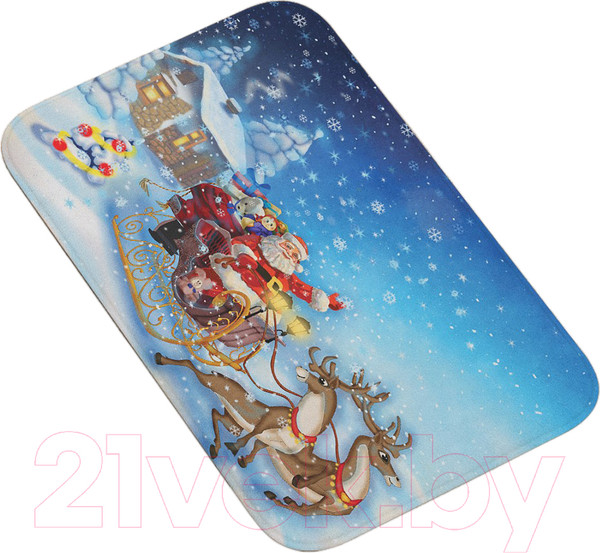 Изображение товара Коврик для ванной JoyArty Санта везет подарки / bath_19396