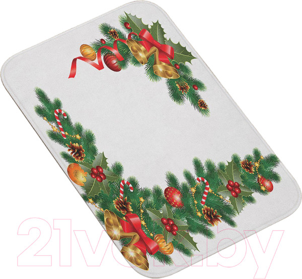 Изображение товара Коврик для ванной JoyArty Елочные украшения / bath_20312