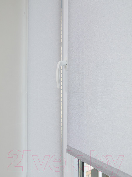 Изображение товара Рулонная штора АС МАРТ Меринос 90x160 (светло-серый)