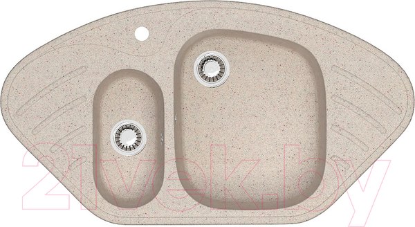 Изображение товара Мойка кухонная Berge BR-9550 (бежевый)