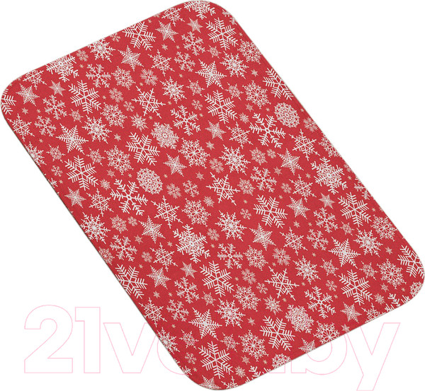 Изображение товара Коврик для ванной JoyArty Рождественские снежинки / bath_52801
