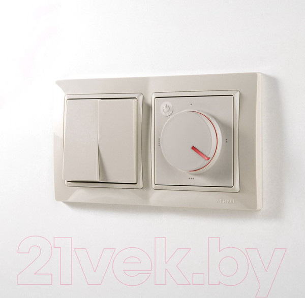 Изображение товара Терморегулятор для теплого пола Werkel W1151103 (слоновая кость)