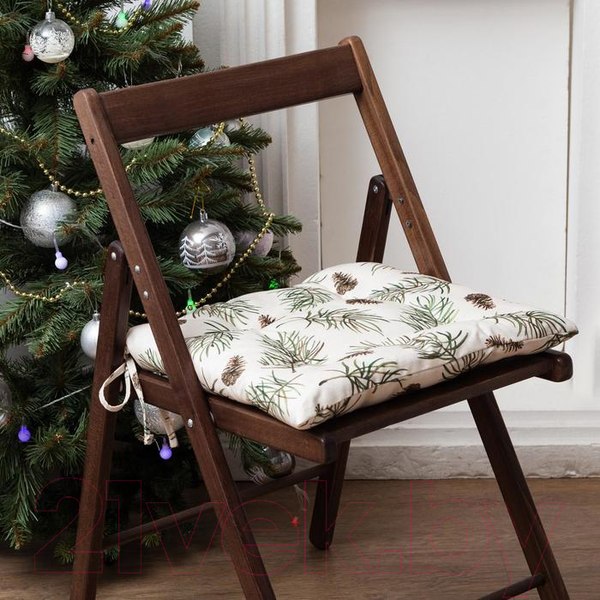 Изображение товара Подушка на стул Этель Christmas Tree / 7053849 (42x42)