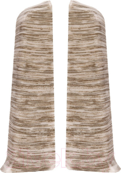 Изображение товара Заглушка для плинтуса Ideal Деконика 215 Дуб снежный (8.5см, 2шт флоупак)