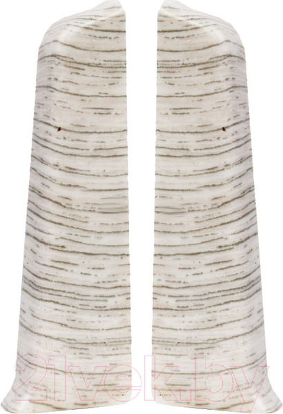 Изображение товара Заглушка для плинтуса Ideal Деконика 253 Ясень серый (8.5см, 2шт флоупак)