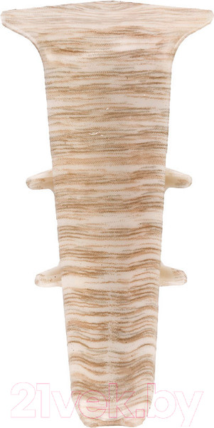 Изображение товара Уголок для плинтуса Ideal Деконика 229 Дуб латте (8.5см, 2шт, внутренний, флоупак)