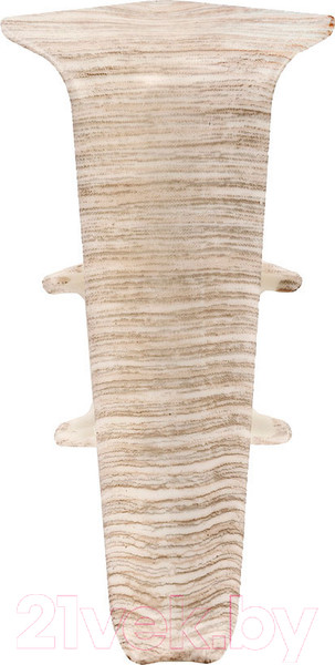 Изображение товара Уголок для плинтуса Ideal Деконика 265 Клен патина (8.5см, 2шт, внутренний, флоупак)