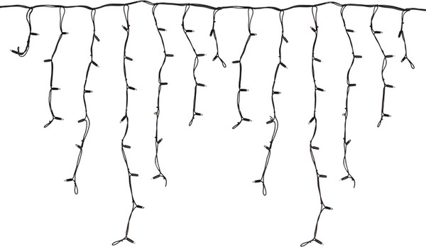 Изображение товара Светодиодная бахрома Neon-Night Айсикл 255-316 (5x0.7м, теплый белый)