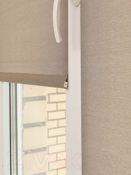 Изображение товара Рулонная штора АС МАРТ Меринос 38x160 (кофейный)