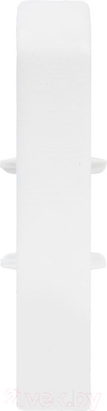 Изображение товара Соединитель для плинтуса Ideal Деконика 001 Белый (8.5см, 2шт, флоупак)