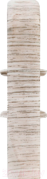 Изображение товара Соединитель для плинтуса Ideal Деконика 253 Ясень серый (8.5см, 2шт, флоупак)