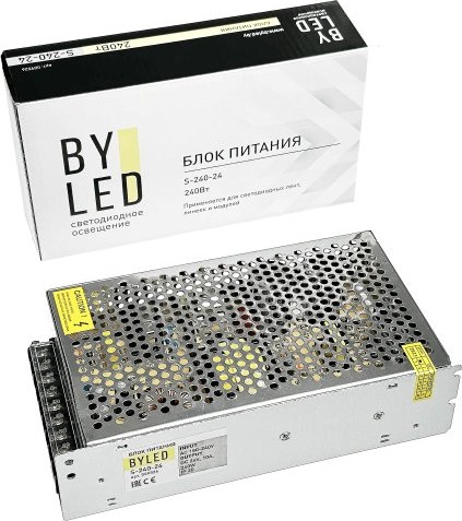 Изображение товара Адаптер для светодиодной ленты Byled S-240-24