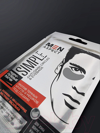 Изображение товара Патчи под глаза Modum Men Aspect Simple Anti-Dark Circles and Eyebags (2шт)