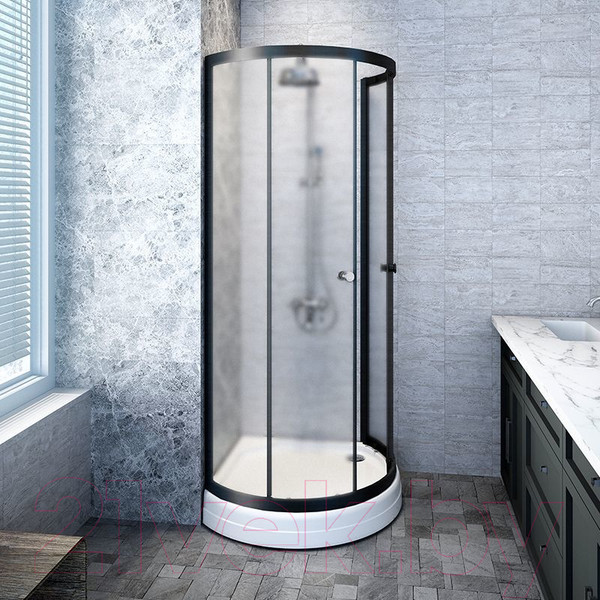 Изображение товара Душевой уголок Radomir Стронг 90 / 1-09-6-0-0-1801 (матовое стекло)